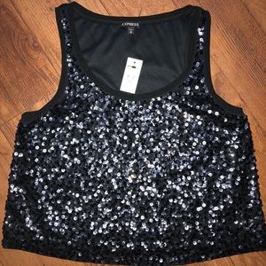 Express sequins Tank Top